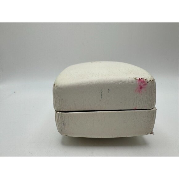 EMPTY Vintage Versace Hard Clamshell Glasses Case White & Gold Made in Italy - Picture 4 of 8